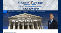 Desktop Screenshot of meyersonfirm.com